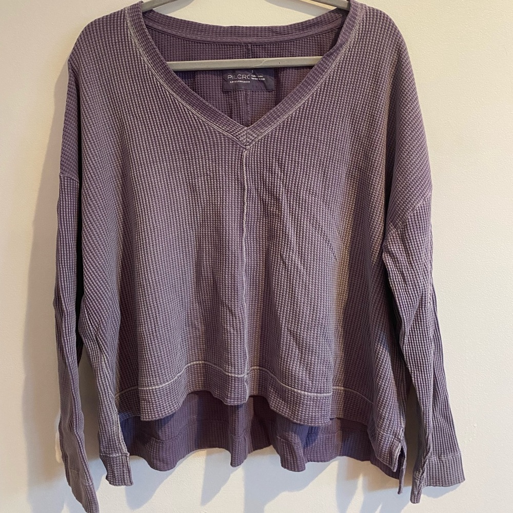 Purple anthropology sweater